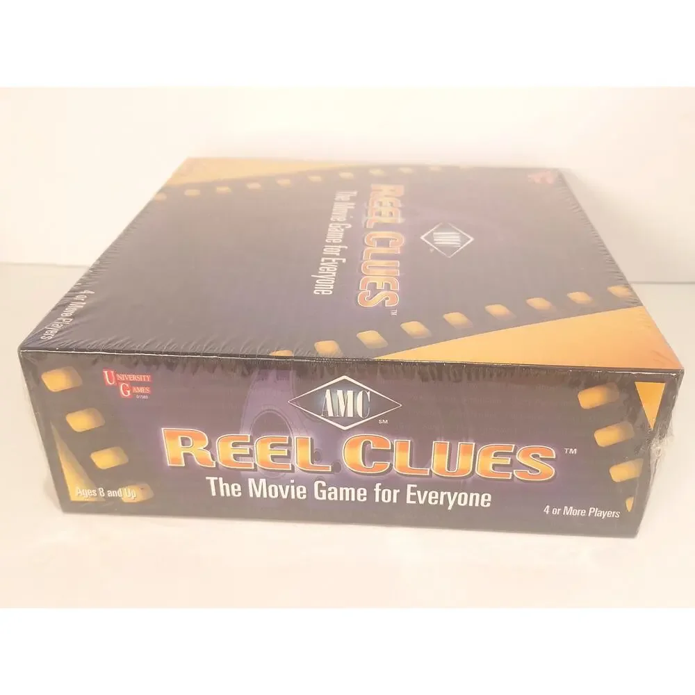 AMC Reel Clues The Movie Game for Everyone Factory Sealed Board Game